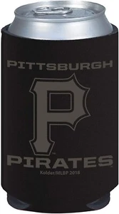 Pittsburgh Pirates 2-Pack Tonal Black Design 12oz CAN Neoprene Beverage... - Picture 1 of 1