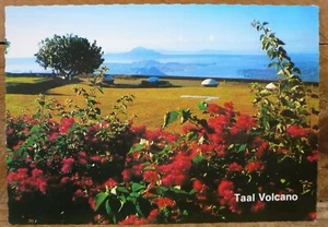 Taal Vulkan, Philippinen - Vintage Postkarte 1993  - Bild 1 von 2