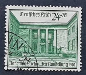 Germany Third Reich 1940 SG731 24pf + 76pf green, Berlin Chancellery, fine used - Picture 1 of 1