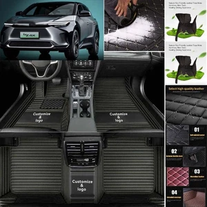 For Toyota BZ4X Car Floor Mats Custom Luxury Waterproof Auto Liners Carpets - Imagen 1 de 26