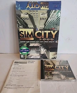 SimCity 3000 (PC, 1998) Disc Install Guide gebraucht siehe Bilder/Desc - Bild 1 von 15