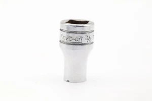 Snap-on TW121 3/8” 6-Point Shallow Socket 1/2” Drive Chrome Hand Tool USA - Picture 1 of 4