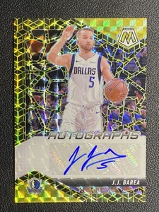 2024-25 Panini Mosaic J.J. JJ Barea Gold Auto /10 Mavericks - Picture 1 of 2