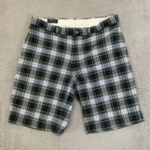 Polo Ralph Lauren Shorts Men's 34 Tartan Plaid Golf Preppy Heritage Chino Flat - Picture 1 of 11