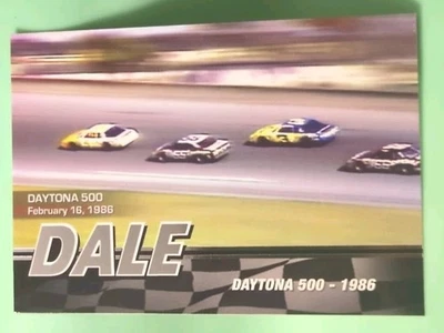 2007 Press Pass - Nascar #33 - Dale Earnhardt - Daytona 500 - 1986 - Image 1 of 2