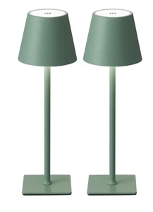 KDG 2 Pack Cordless Table Lamp,Portable LED Desk Lamp, 4000mAh Battery Opera.183 - Picture 1 of 7