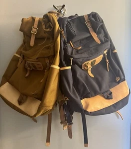 MASTER-PIECE Surpass Leather Trimmed Nylon Backpacks from Japan - Picture 1 of 23