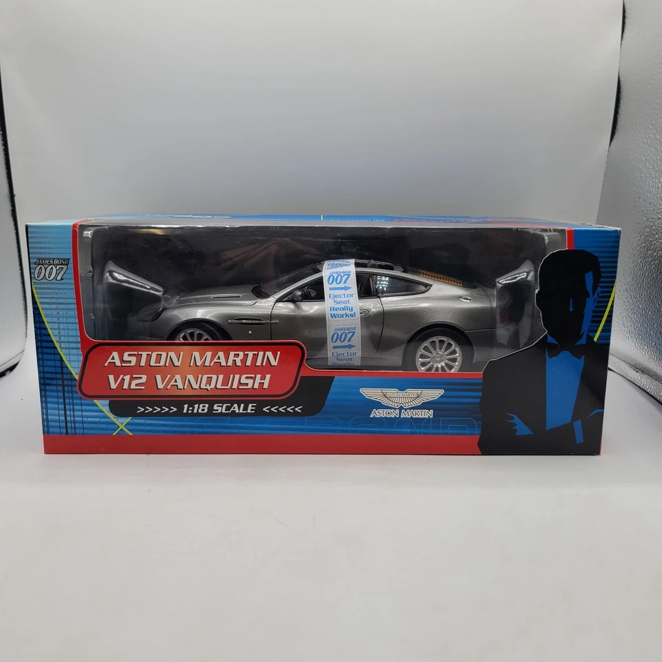 1:18 Scale James Bond 007 Aston Martin V12 Vanquish Die Another Day Diecast Car - Image 1 of 2