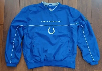 Reebok NFL Pullover Windcheater Indianapolis Colts On Field - Large  - Image 1 of 4