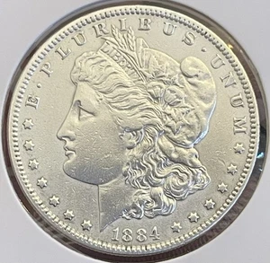 RARE! 1884 S Morgan Silver Dollar ~ ESTATE SALE FIND ~ HIGH GRADE - Picture 1 of 2