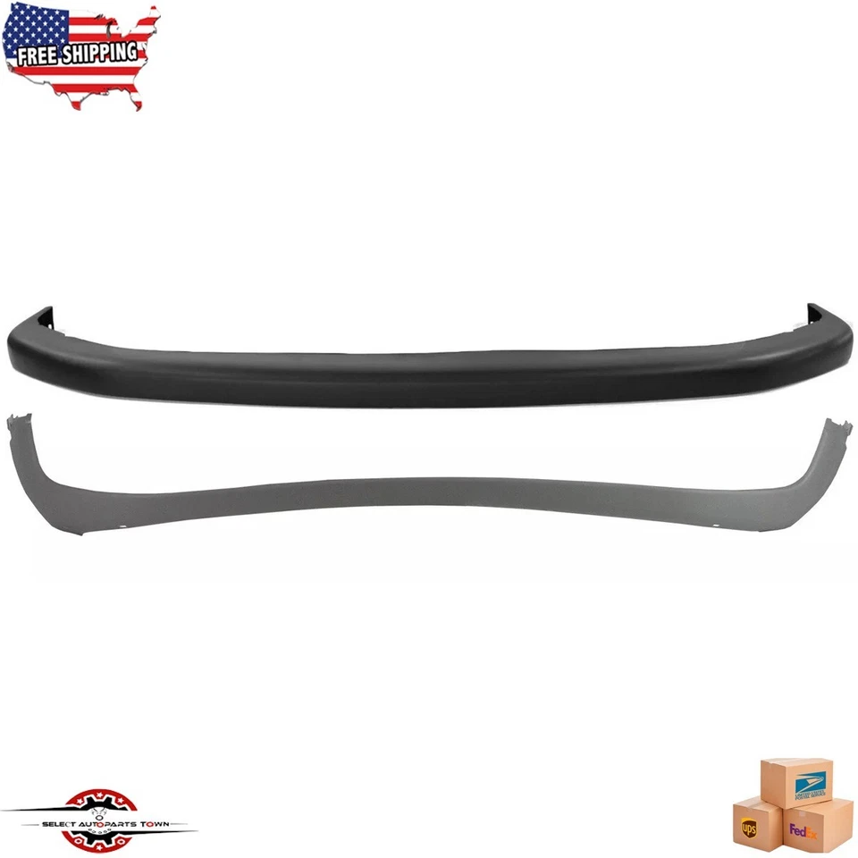 Fits 1994-2002 Dodge Ram1500 2500 3500 Front Bumper Upper &Lower Valance Plastic Foto 1 de 4
