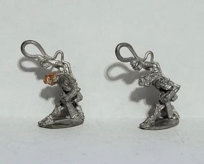 AD&D Ral Partha Fantasy Miniatures Peltre ORCO CON UN LÁTIGO Figura Grupo Foto 1 de 4