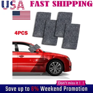 4 PCS NANO SPARKLE CLOTH FOR CAR SCRATCHES NANO MAGIC CLOTH SCRATCH Rkfwfimgnjat - Picture 1 of 11