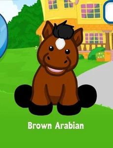 Webkinz Classic Brown Arabian Virtual Adoption Code Only Messaged - Picture 1 of 1