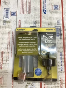 Carlon Drop In Floor Box Kit #E971FBDI-2 ED4U 5037 - Picture 1 of 6