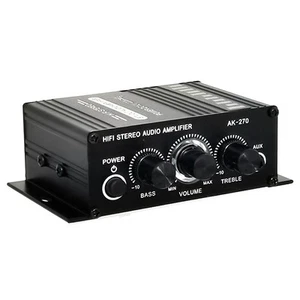 2X(-270 AK270 12V -HIFI-LeistungsverstäRker Audio-Heimkino-VerstäRker 2-K6237 - Bild 1 von 10