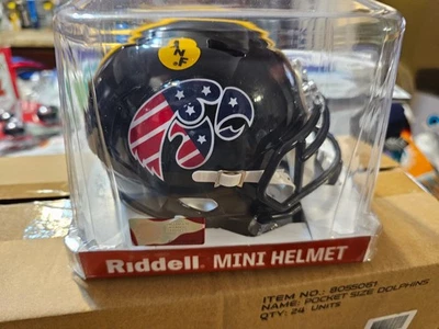 IOWA HAWKEYES STARS & STRIPES REPLICA MINI HELMET NCAA RIDDELL - Image 1 of 4
