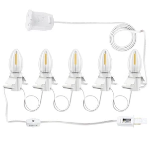 Christmas Village Lights with 5 LED Warm-White Bulb,Decoration for Christmas ... - Picture 1 of 6