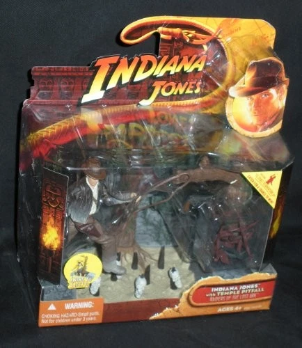 Indiana Jones Movie Deluxe Action Figure Indy with Spiked Pit Trap - Image 1 of 1