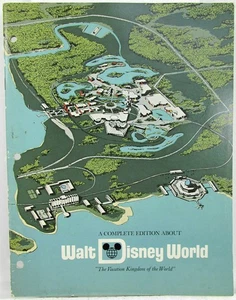 A Complete Edition About Walt Disney World 1969 Advance Booklet Brochure RARE - Picture 1 of 24