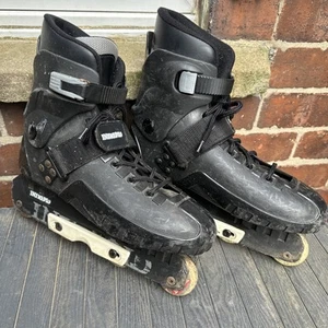 Intrepid Inline Aggressive Skates Unisex In-line skates - Black Size 8/9 - Picture 1 of 7