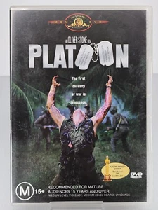 Platoon DVD, 1986 Tom Berenger, Willem Dafoe, Charlie Sheen, Forest Whitaker - Picture 1 of 2