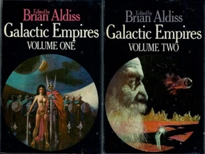 Galactic Empires 2 Vol. Set, ed. by Brian Aldiss - St. Martin's HC w/DJ BCE 1976 - Picture 1 of 24
