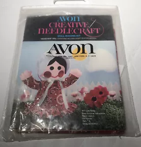 Vintage 1973 Avon Creative Needlecraft "Calico Kate”Doll-Making Kit * NEW - Picture 1 of 3