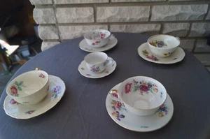 5 gepflegte,ältere Sammeltassen Gedecke - Bild 1 von 11