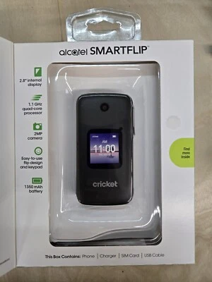NEW Cricket Wireless Alcatel Smartflip - Image 1 of 3