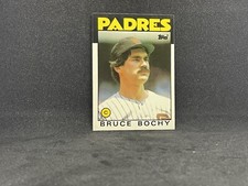 1986 Topps Tiffany (NM or better) #608 Bruce Bochy San Diego Padres
