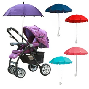 Sonnenschirm Sonnenschirm Kinderwagenschirm Kinderwagen Universal 70cm Durchmesser - Bild 1 von 6