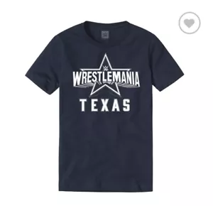 Maglietta WrestleMania 38 Texas Star Navy 2XL. Nuovo nella confezione - Foto 1 di 1