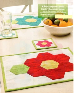 Look On The Bright Side Quilt Pattern Pieced/English Paper Pieced CM - Picture 1 of 2