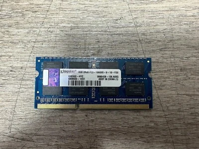 Kingston KX830D-HYC 4GB DDR3 1333mhz SODIMM PC3-10600s Laptop Memory Ram - Image 1 of 4