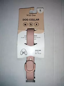 Wild One Pink Dog Collar Cocker Spaniel Corgi Small 8-12 Odor Resistant NEW - Picture 1 of 3
