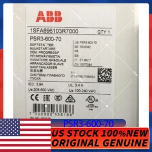 Nuevo ABB PSR3-600-70 1,5 kW arranque suave envío rápido - Imagen 1 de 3
