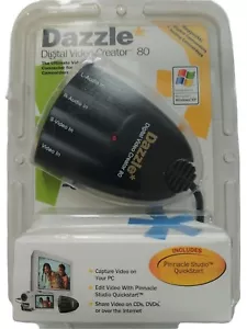Pinnacle Dazzle Digital Video Creator 80 USB Video Capture Device - Picture 1 of 9