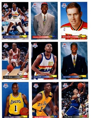1992 - 1993 Upper Deck Basketball Trading Cards / Pick / Choose / mb32 - Image 1 of 4