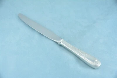 Cuchillo de cena S Kirk & Son Sterling Old Maryland grabado 9" HH sin monograma Foto 1 de 4