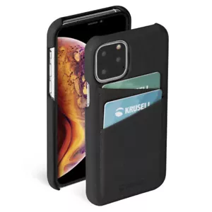 Genuine Krusell Sunne CardCover Case For Apple iPhone 11 Black / Grey / Nude - Picture 1 of 8