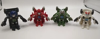 Transformers Rescue Bots Playskool Heros Lot of 4 Bumblebee Optimus Hot Shot Cha - Image 1 of 4
