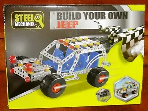 MECHANIX DE ACERO - CONSTRUYE TU PROPIO JEEP - NIÑOS CREATIVOS - Imagen 1 de 3
