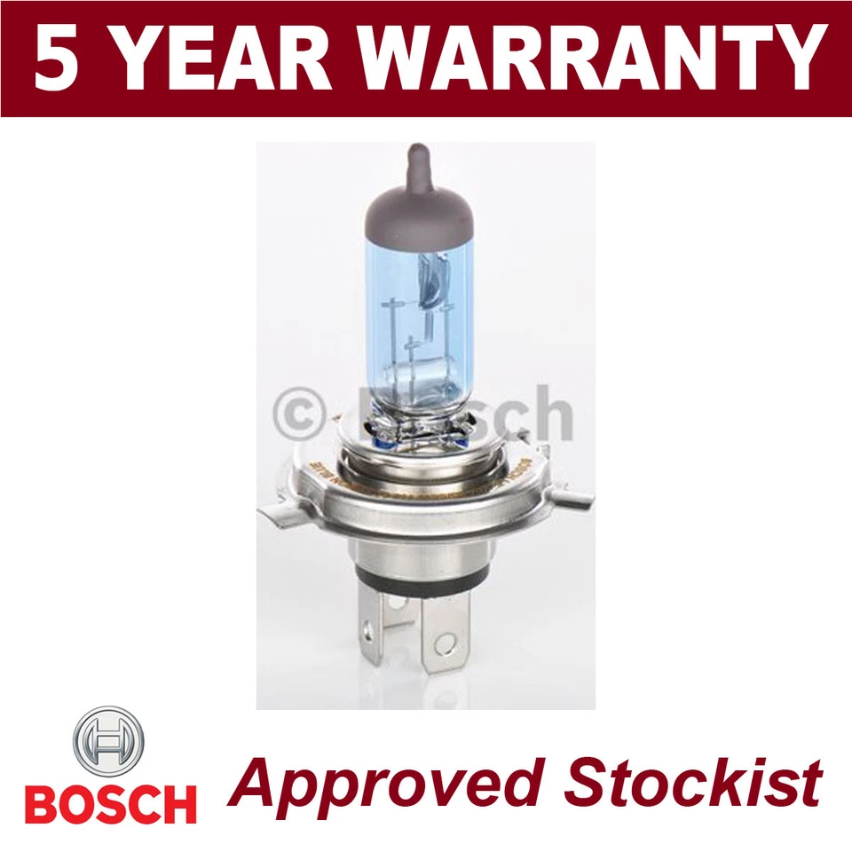 Bosch Xenon Blue Bulb 472 H4 12V 60/55W P43T 1987302045 - Image 1 of 1
