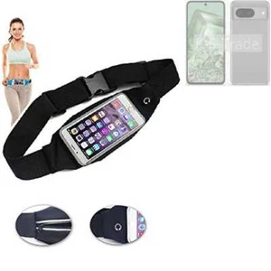 Pour Google Pixel 8a Sac Ceinture bandoulière taille Sport Fitness résistant ? - Photo 1/5