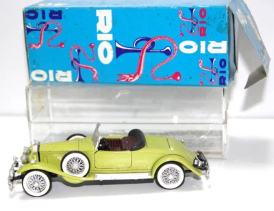 RIO 1:43 USATO DIE CAST METAL MADE IN ITALY ROLLS ROYCE PHANTOM II 1931 40 - Immagine 1 di 4