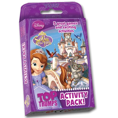 BRAND NEW TOP TRUMPS: SOFIA THE FIRST: ACTIVITY PACK 000967 DISNEY - image 1 of 4