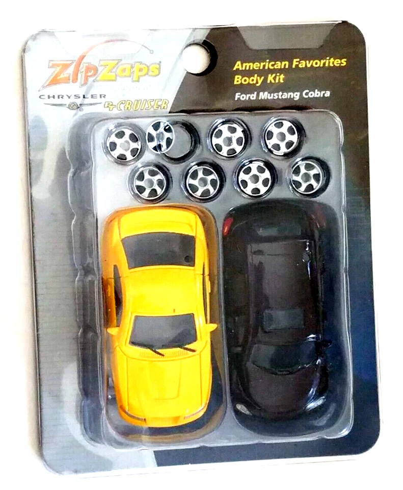 Zip Zaps Ford Mustang Cobra Body Kit For Radio Shack Micro RC NIP - Image 1 of 1