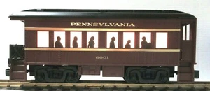 LIONEL # 6001 PENNSYLVANIA OBSERVATION CAR W/ LIGHTING - Picture 1 of 5