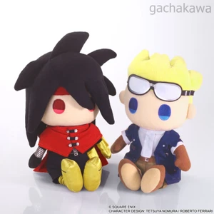 PSL Final Fantasy VII Rebirth Plush Toy Vincent Valentine Cid Highwind Set JAPAN - Picture 1 of 7